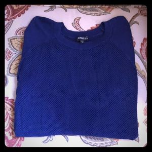 Beautiful Navy Blue Express sweater